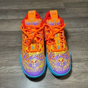 PUMA x LaMelo Ball Phoenix Basketball Shoes Kids Size 7 US Flames